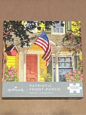 Hallmark Patriotic Front Porch Jigsaw Puzzle